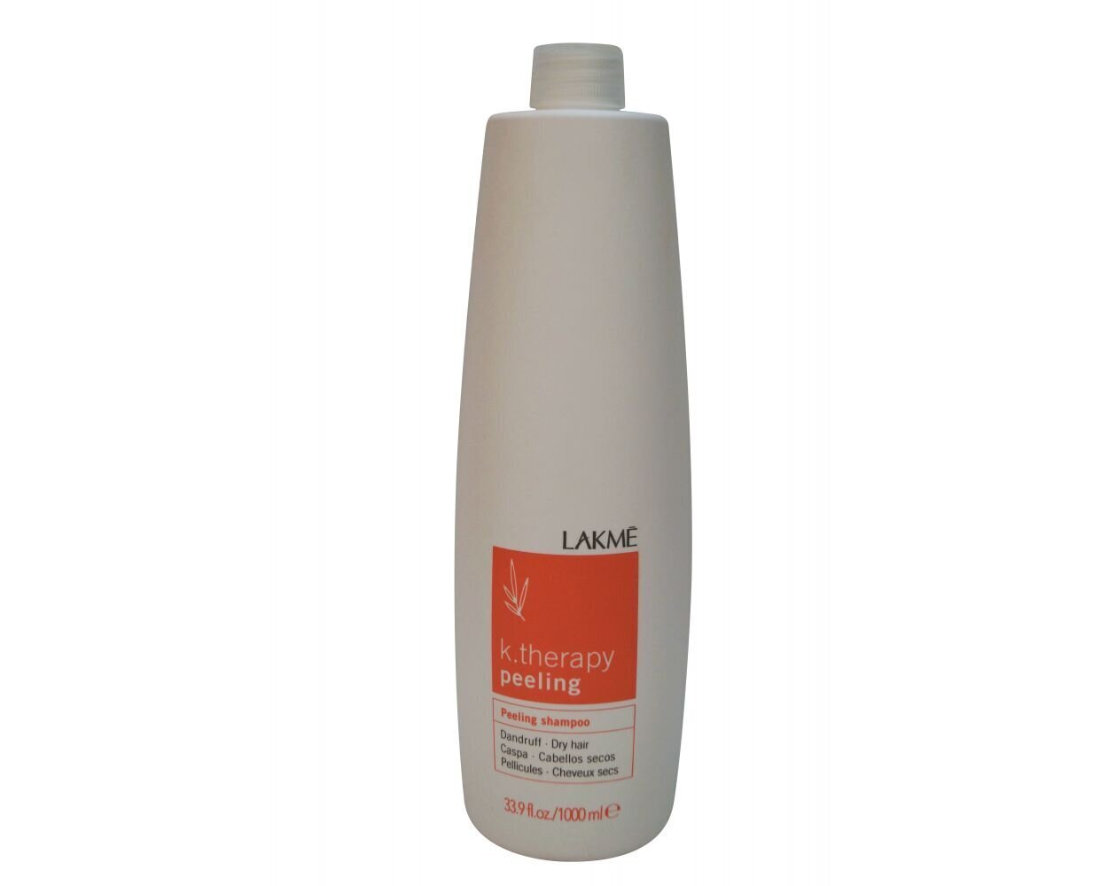 Lakmé K.Therapy Peeling Shampoo Kuivade juuste šampoon kooriv šampoon kõõma vastu 1000 ml цена и информация | Šampoonid | kaup24.ee