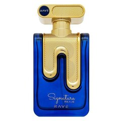 Rave Signature Blue eau de parfum для мужчин 100 мл цена и информация | Мужские духи | kaup24.ee