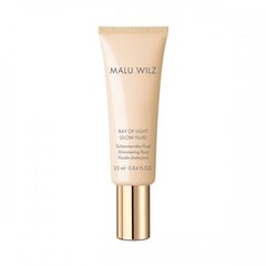 Sära andev toode Malu Wilz Ray Of Light Glow Fluid, 25 ml hind ja info | Päikesepuudrid, põsepunad | kaup24.ee