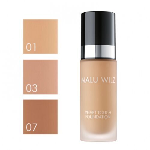 Jumestuskreem Malu Wilz Velvet Touch Foundation 07, 30 ml цена и информация | Jumestuskreemid, puudrid | kaup24.ee