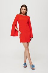 Naiste kleit K190 korall L цена и информация | Платья | kaup24.ee