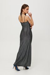 Naiste kleit K188 hõbedane L цена и информация | Платье | kaup24.ee