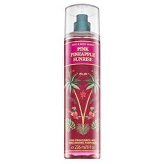 Bath & Body Works Pink Pineapple Sunrise спрей для тела для женщин 236 мл цена и информация | Парфюмированная косметика для женщин | kaup24.ee