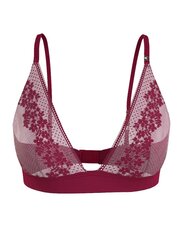 Бюстгальтер Tommy Hilfiger Unlined Triangle Royal Berry UW0UW03808XJV 545662009 цена и информация | Спортивные бюстгальтеры | kaup24.ee