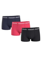 Боксеры Tommy Hilfiger Varsity 3P Trunk Dtm Twilight/Laser Pink/Black цена и информация | Мужские боксеры | kaup24.ee