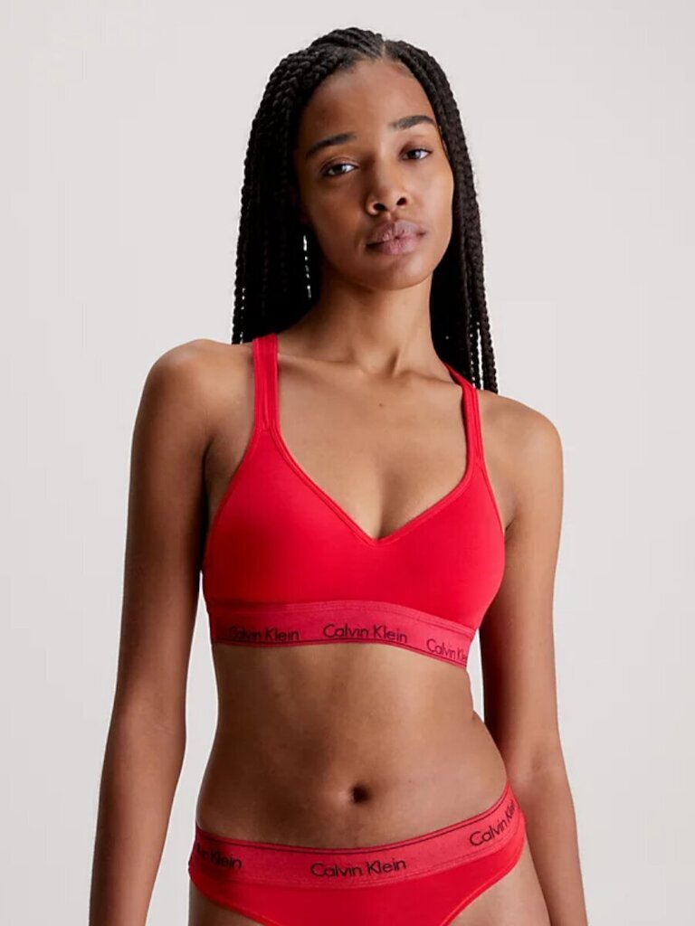 Calvin Klein rinnahoidja naistele Bralette Lift Rouge 545667548, punane цена и информация | Rinnahoidjad | kaup24.ee