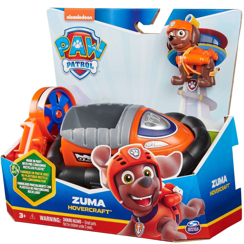 Zuma figuur Paw Patrol 2in1 ökoloogilise hõljuklauaga hind ja info | Poiste mänguasjad | kaup24.ee