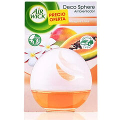 Освежитель воздуха Air Wick Deco Sphere, Mango and lime, 75 мл цена и информация | Освежители воздуха | kaup24.ee