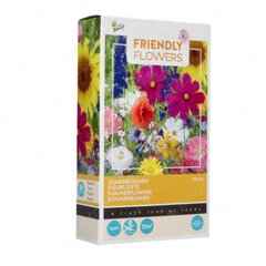 Lilleseemned Friendly Flowers, mesilastele ja liblikatele цена и информация | Семена цветов | kaup24.ee