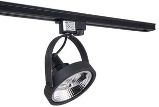 AR111 GU10 LED rööp halogeenvalgusti Steka Leon, must hind ja info | Siinivalgustid ja siinid | kaup24.ee