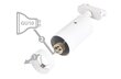 GU10 LED rööp halogeenvalgusti Steka Ductus, valge hind ja info | Siinivalgustid ja siinid | kaup24.ee