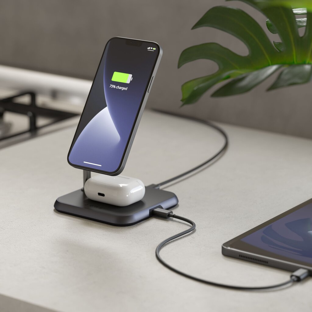 Zens 3-in-1 Magnetic Wireless Charger ZEDC19B/00 hind ja info | Mobiiltelefonide laadijad | kaup24.ee