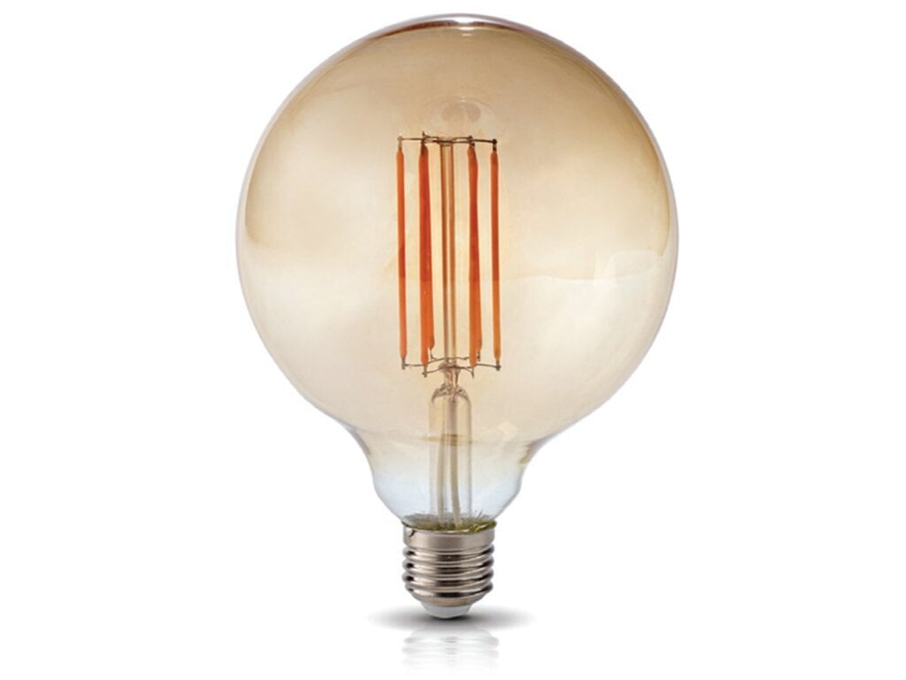 LED pirn G125 Filament Retro Amber, E27, 2700K, 1 tk hind ja info | Lambipirnid, lambid | kaup24.ee