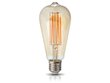 LED pirn ST64 Filament Retro Amber, E27, 2700K, 1 tk цена и информация | Lambipirnid, lambid | kaup24.ee