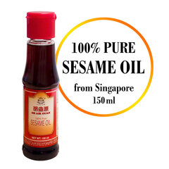 100% чистое кунжутное масло, Pure Sesame Oil, Oh Aik Guan, 150мл цена и информация | Масло, уксус | kaup24.ee