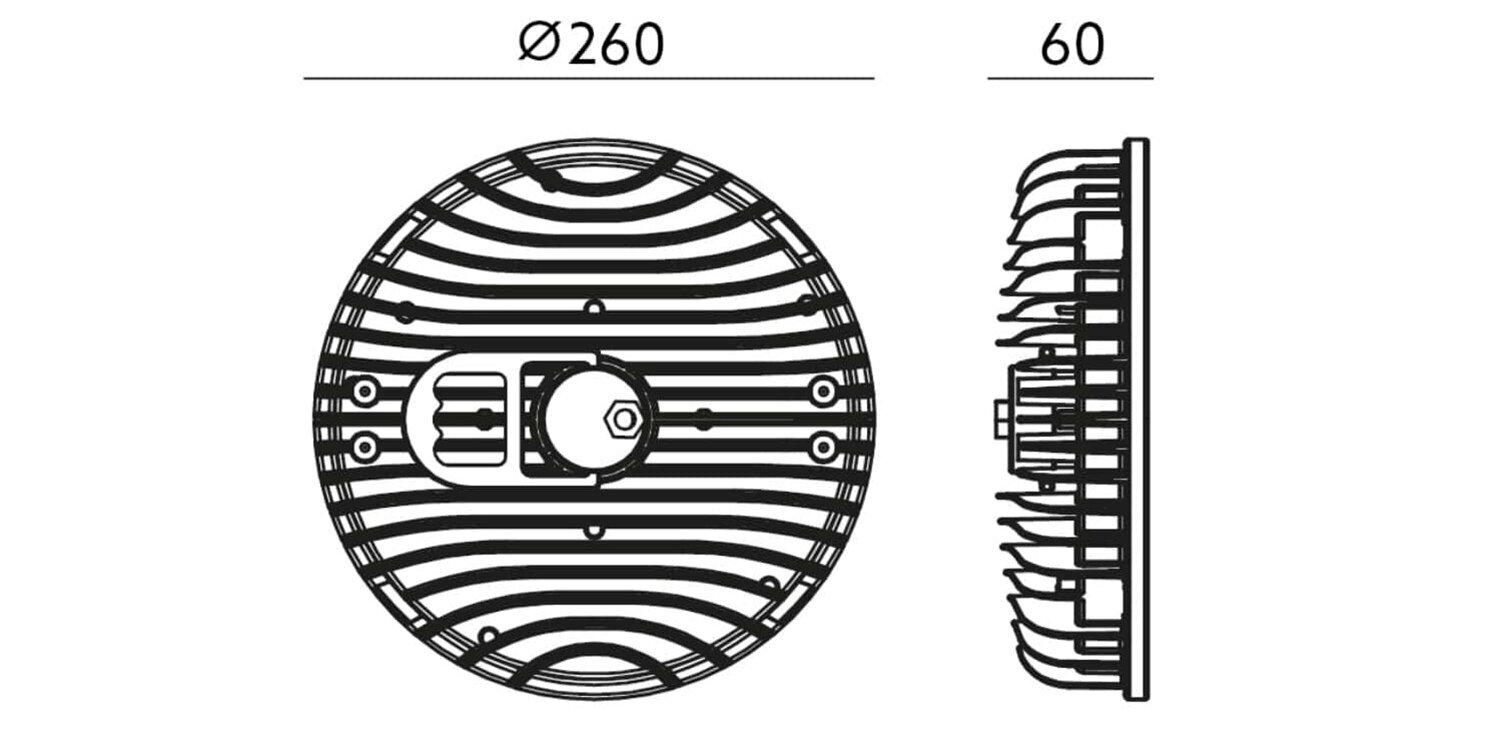 Tööstuslik LED-lamp High Bay Ufo hind ja info | Aia- ja õuevalgustid | kaup24.ee