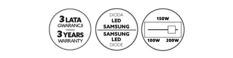 Tööstuslik LED lamp Ufo hind ja info | Aia- ja õuevalgustid | kaup24.ee