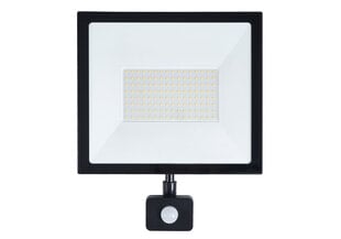 LED Tiga 100W, halogeen, liikumisanduriga, must цена и информация | Фонарики, прожекторы | kaup24.ee