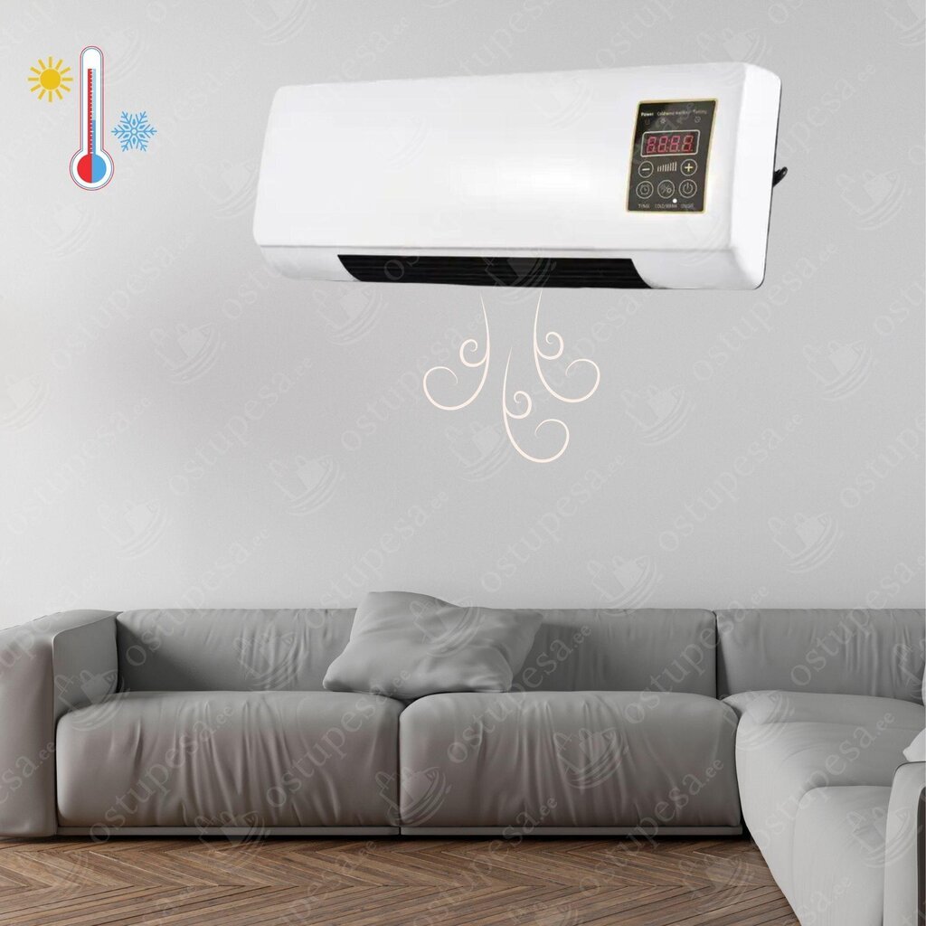 Termoventilaator, seinale paigaldatav hind ja info | Ventilaatorid | kaup24.ee