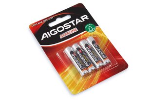 Алкалиновые батарейки LR03 AAA 1,5V - 4шт. цена и информация | Батареи | kaup24.ee