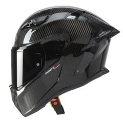 Kinnine spordikiiver Caberg Drift Evo II Carbon, must цена и информация | Шлемы для мотоциклистов | kaup24.ee