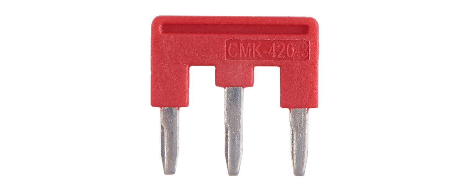 CMK-420-3 pistik-sild - 3-rajaline - CMK-420 kiirühendusele, 50 tk цена и информация | Tekstiilkaablid ja elektriklemmid | kaup24.ee