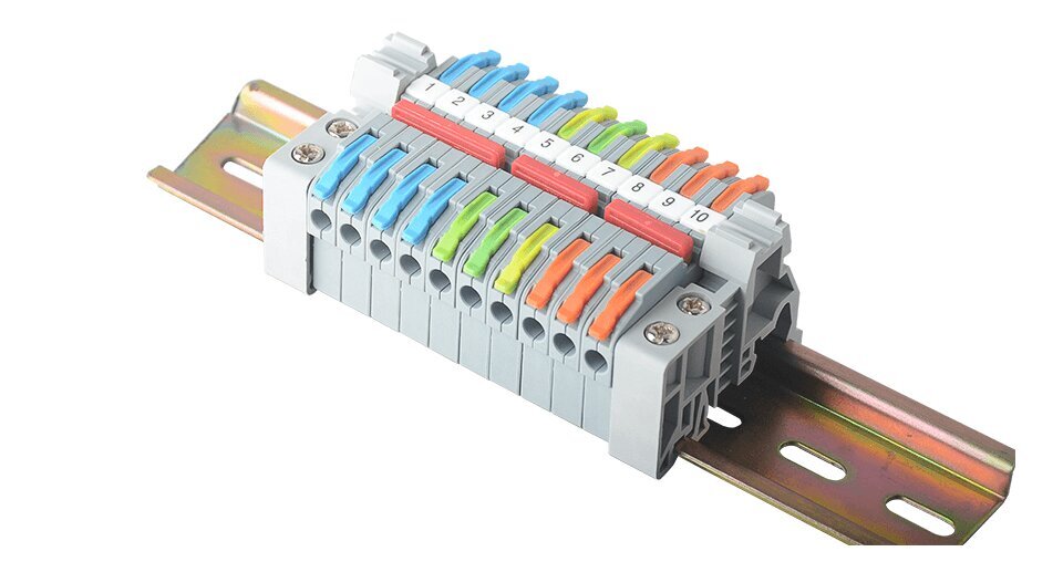 Ühendussild CMK-420-10 - 10 rada - CMK-420 kiirühendusele, 10 tk цена и информация | Tekstiilkaablid ja elektriklemmid | kaup24.ee