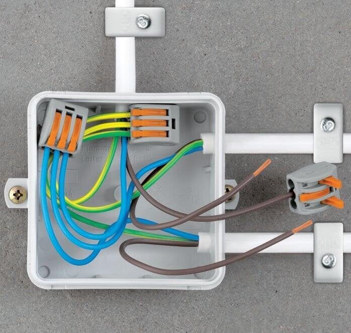 Kiirliitmik CMK-415 - 5x 0,08 kuni 2,5 (4,0) mm2, 50 tk цена и информация | Tekstiilkaablid ja elektriklemmid | kaup24.ee