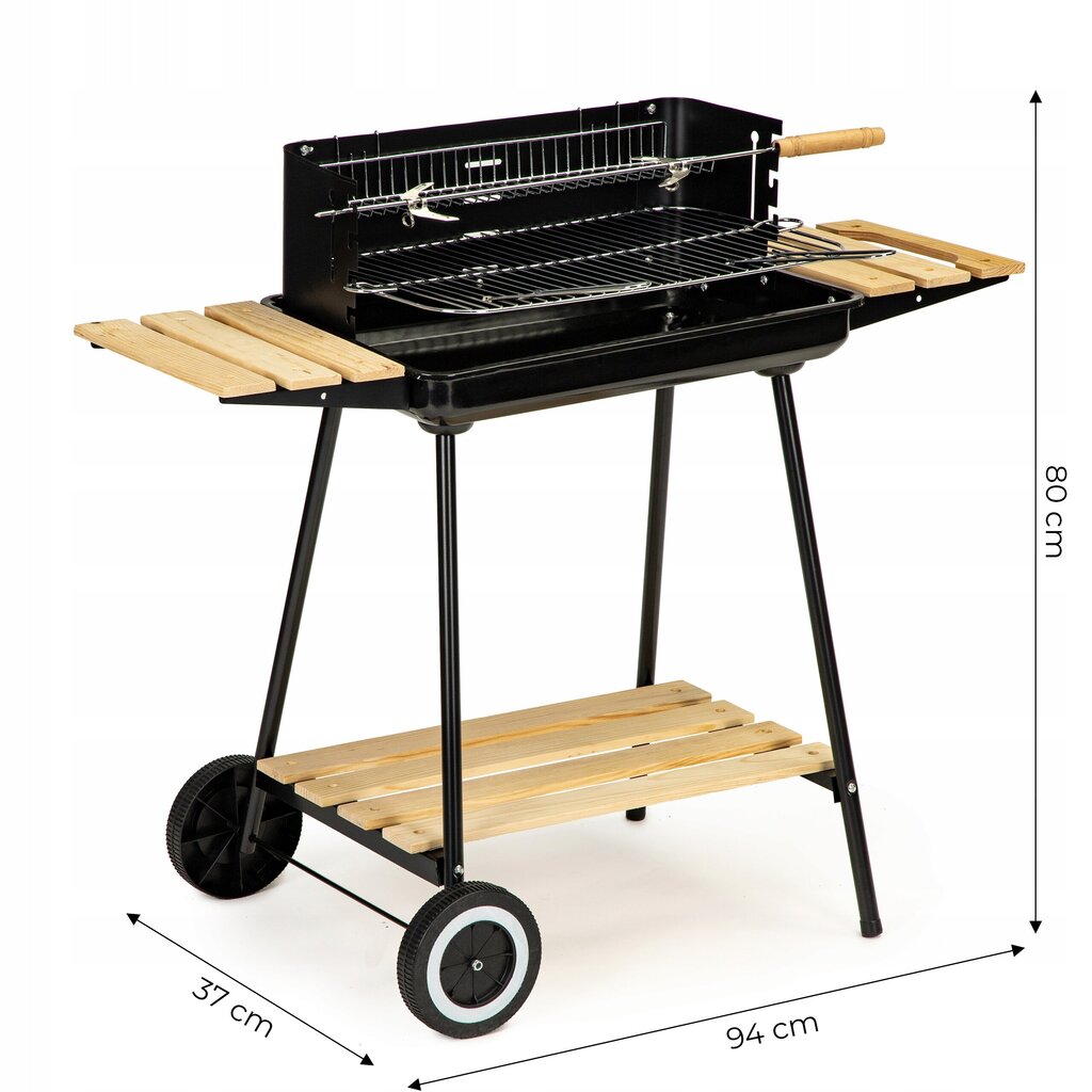 Söegrill Modern Home 52 x 32 cm hind ja info | Grillid | kaup24.ee