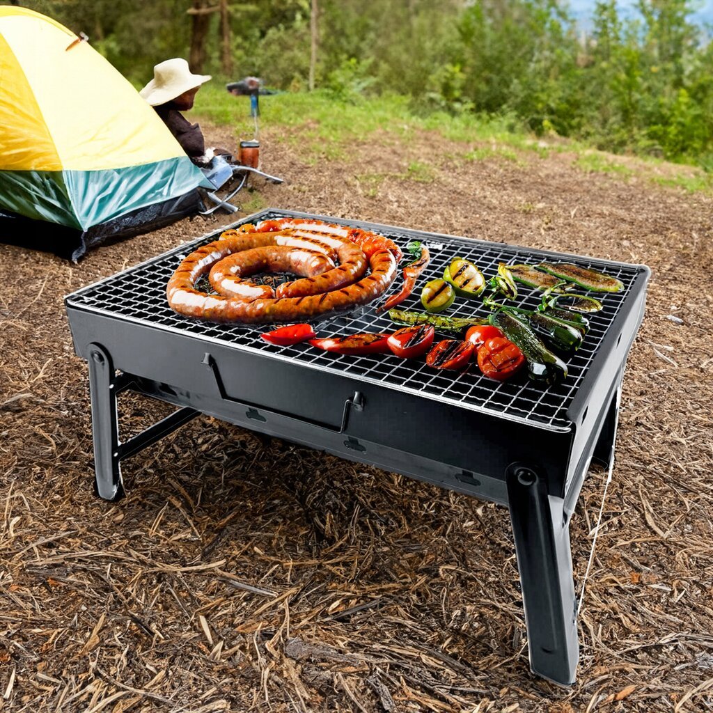 Kaasaskantav söegrill 43 x 30 cm hind ja info | Grillid | kaup24.ee