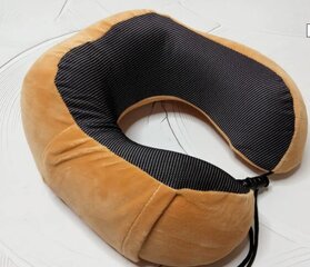 U-образная подушка  на шею, для путешествий, хаки цена и информация | Аксессуары для автокресел | kaup24.ee