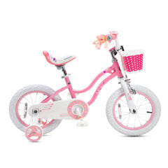 Laste jalgratas Royalbaby StarGirl, 16" roosa цена и информация | Велосипеды | kaup24.ee