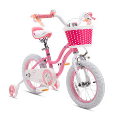 Laste jalgratas Royalbaby StarGirl, 18" roosa цена и информация | Велосипеды | kaup24.ee