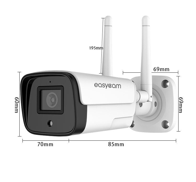 IP-kaamera EasyCam Tuya 2MP EC-2T2IR цена и информация | Valvekaamerad | kaup24.ee