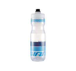 Joogipudel Giant CleanSpring 750 ml, Transparent White/Blue/Lite-Blue, läbipaistev-valge-sinine-helesinine hind ja info | Jalgratta joogipudelid, pudelihoidjad | kaup24.ee