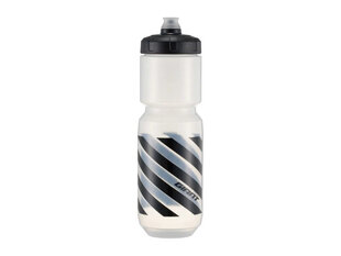 Joogipudel Giant DoubleSpring 750 ml, Transparent/Black, läbipaistev-must hind ja info | Jalgratta joogipudelid, pudelihoidjad | kaup24.ee