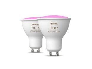 Светодиодные лампы Philips Hue White Ambiance GU10 3 x 350 лм цена и информация | Лампочки | kaup24.ee