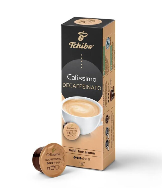 Kohvikapslid Tchibo Cafissimo Caffe Crema Decaffeinato, 10 tk цена и информация | Kohv, kakao | kaup24.ee