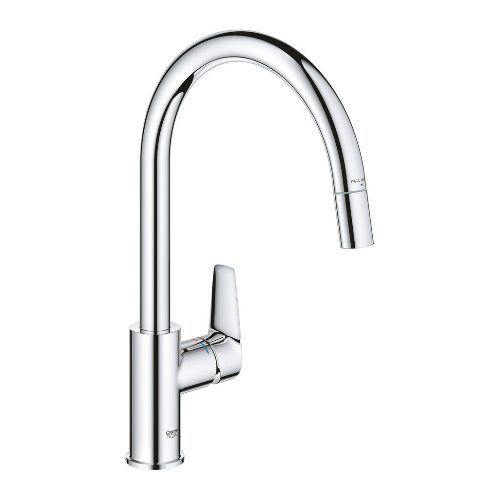 GROHE Bauedge ühe kangiga segisti 1/2 tolli 30536000 hind ja info | Köögisegistid | kaup24.ee