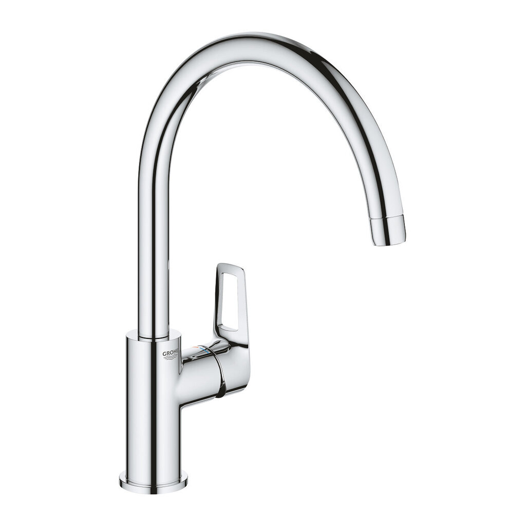 GROHE Ühe kangiga segisti 1/2 tolli 31374001 цена и информация | Köögisegistid | kaup24.ee