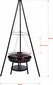 Grill Lund, 46 x 46 cm hind ja info | Grillid | kaup24.ee