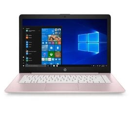 HP Stream 14-cf2000 14 HD TN Celeron N4120 4GB 64GB W11, Rose Pink Atnaujintas цена и информация | Ноутбуки | kaup24.ee