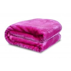 Плотное акриловое одеяло, розовое, 160х200 см цена и информация | Покрывала, пледы | kaup24.ee