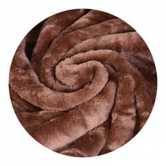 Плотное акриловое одеяло, коричневое, 160х200 см цена и информация | Покрывала, пледы | kaup24.ee