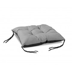 Подушка для кресла, серая, 42x42 см цена и информация | Подушки, наволочки, чехлы | kaup24.ee