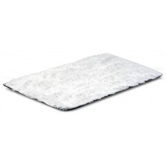 Pikakarvaline libisemiskindel vaip, valge, 80x120 cm hind ja info | Vaibad | kaup24.ee