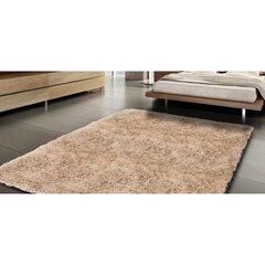 Pikakarvaline libisemiskindel vaip, beige, 120x160 cm hind ja info | Vaibad | kaup24.ee