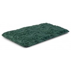 Ковер длинноворсовый нескользящий, зелёный, 120x160 см. цена и информация | Коврики | kaup24.ee
