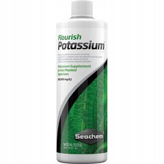 Seachem Flourish Potassium 500ml kaalium taimedele hind ja info | Akvaariumid ja seadmed | kaup24.ee