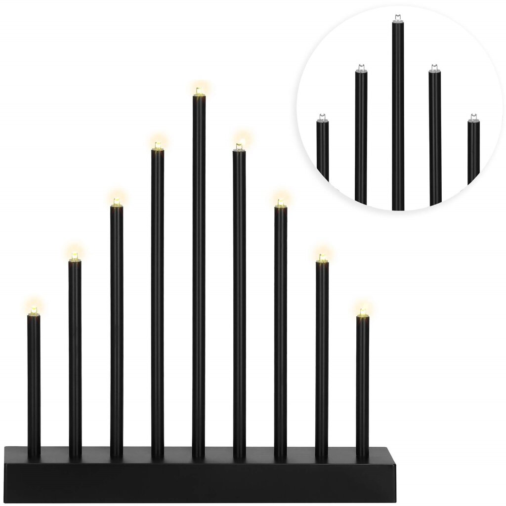 Dekoratiivsed jõulutuled CL0854, 9 LED hind ja info | Küünlad, küünlajalad | kaup24.ee